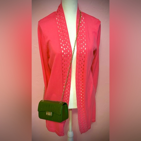 Adorable Small Dark Green Crossbody/Handbag, Good Preowned Cond, Gold Hardware - Picture 2 of 10